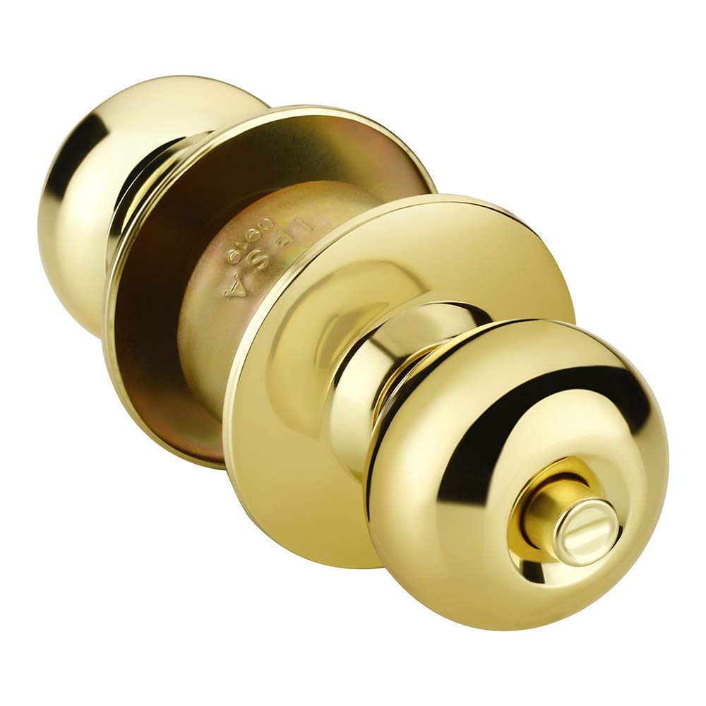 IPSA High Security SS202 Cylindrical Lock Tubular with Computer Key Backset 60MM Gold Finish